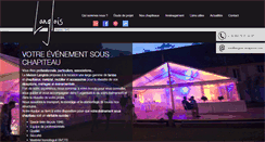 Desktop Screenshot of langlois-receptions.com